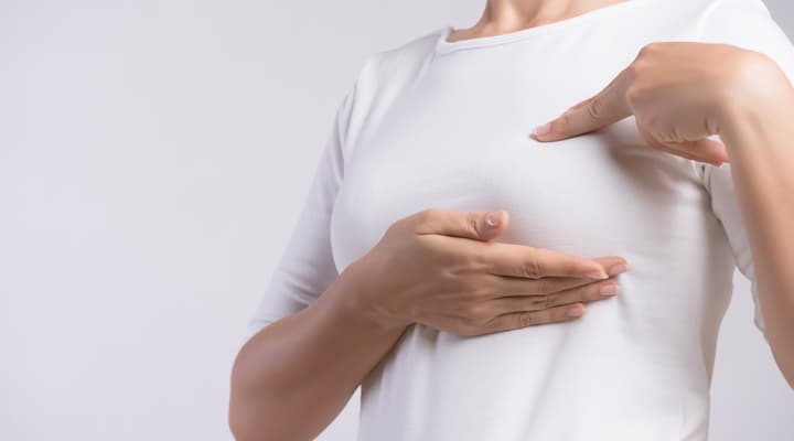 rak sutka - samobadanie